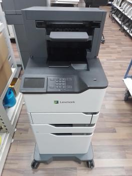 Lexmark M5255 Laserdrucker mit dem 50G0849 Finisher